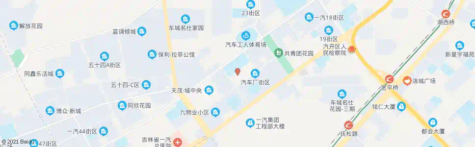长春西安桥外(原省民航局办公楼)_公交站地图_长春公交_妙搜公交查询2025