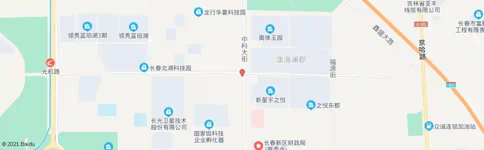 长春盛德大街_公交站地图_长春公交_妙搜公交查询2025