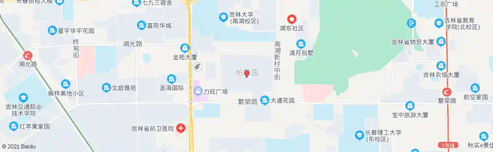 长春万科柏翠园_公交站地图_长春公交_妙搜公交查询2025
