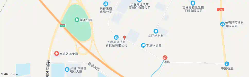 长春建丰街_公交站地图_长春公交_妙搜公交查询2025