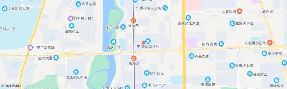 长春东南湖大路站_公交站地图_长春公交_妙搜公交查询2025