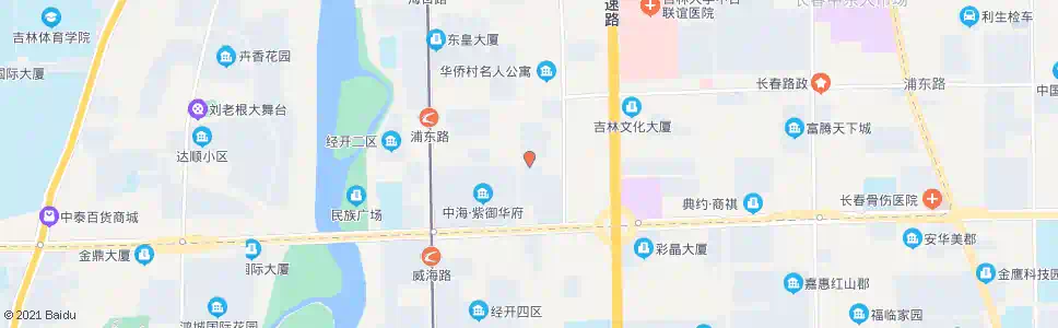 长春金川街_公交站地图_长春公交_妙搜公交查询2025