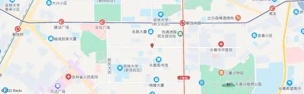 长春同志街(惠民路)_公交站地图_长春公交_妙搜公交查询2025
