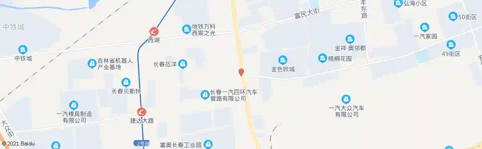 长春市二十二中学_公交站地图_长春公交_妙搜公交查询2025