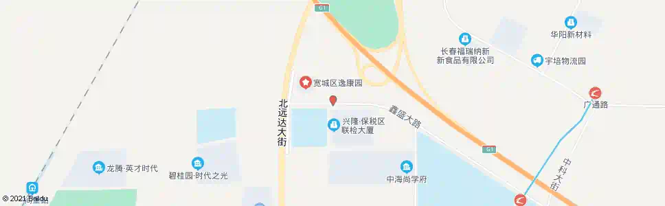 长春鑫盛大路_公交站地图_长春公交_妙搜公交查询2025