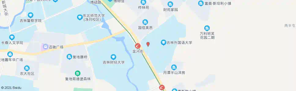 长春华桥外院_公交站地图_长春公交_妙搜公交查询2025