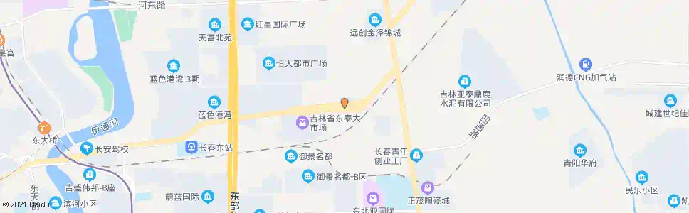 长春中东钢材市场_公交站地图_长春公交_妙搜公交查询2025