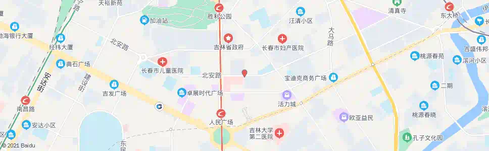 长春北安路(清明街)_公交站地图_长春公交_妙搜公交查询2025
