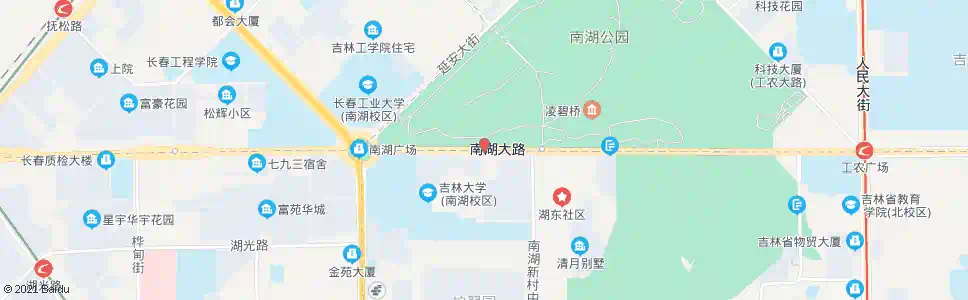 长春南湖新村西街_公交站地图_长春公交_妙搜公交查询2025