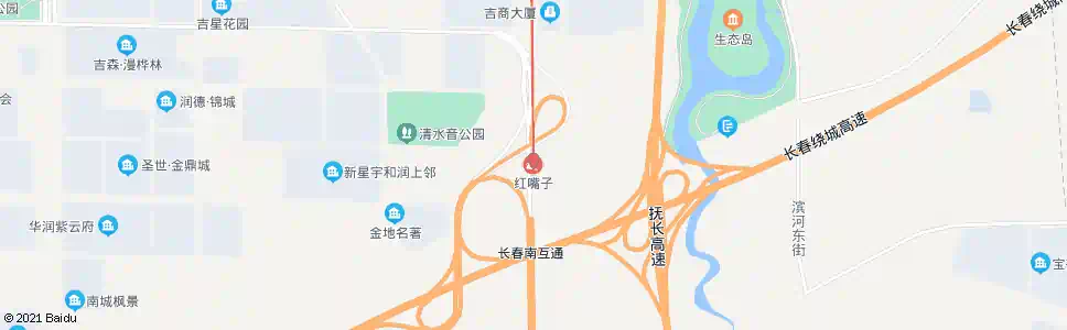 长春红嘴子_公交站地图_长春公交_妙搜公交查询2025