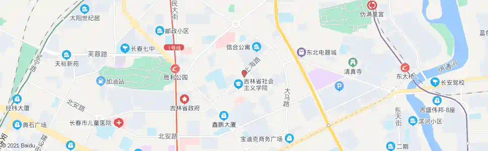 长春省政协_公交站地图_长春公交_妙搜公交查询2025