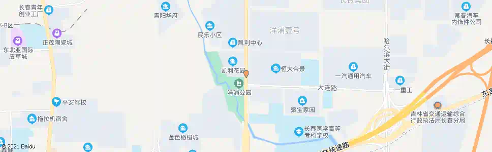 长春凯利花园_公交站地图_长春公交_妙搜公交查询2025