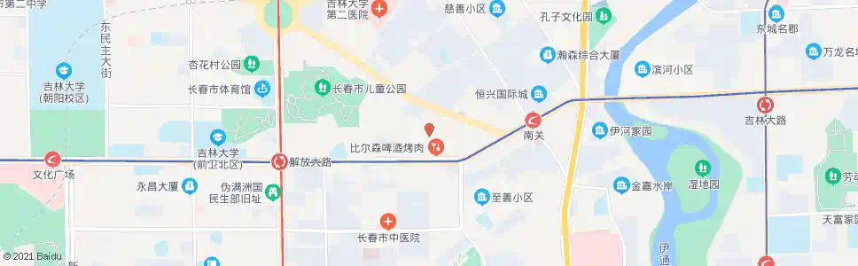 长春园东路_公交站地图_长春公交_妙搜公交查询2025