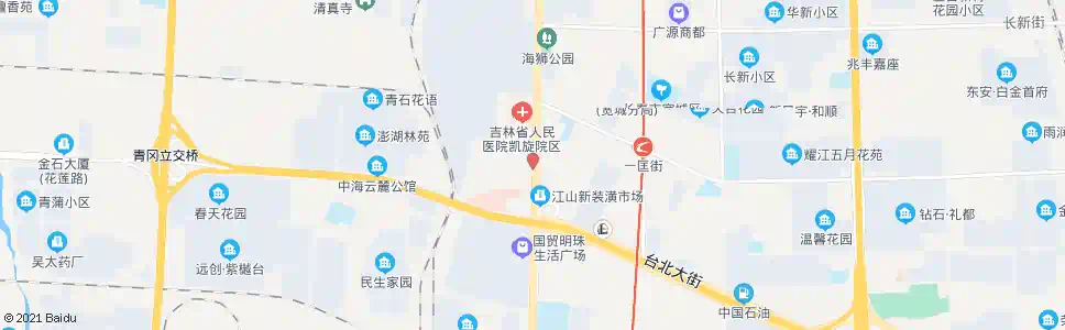 长春台北大街_公交站地图_长春公交_妙搜公交查询2025