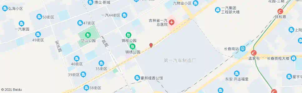 长春一汽7号门_公交站地图_长春公交_妙搜公交查询2025