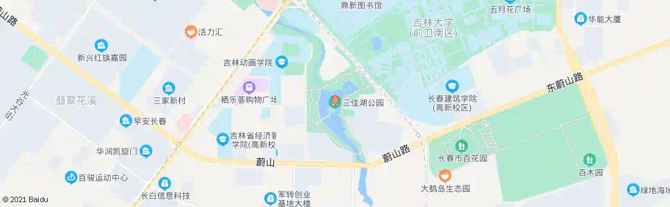 长春三佳公园_公交站地图_长春公交_妙搜公交查询2025