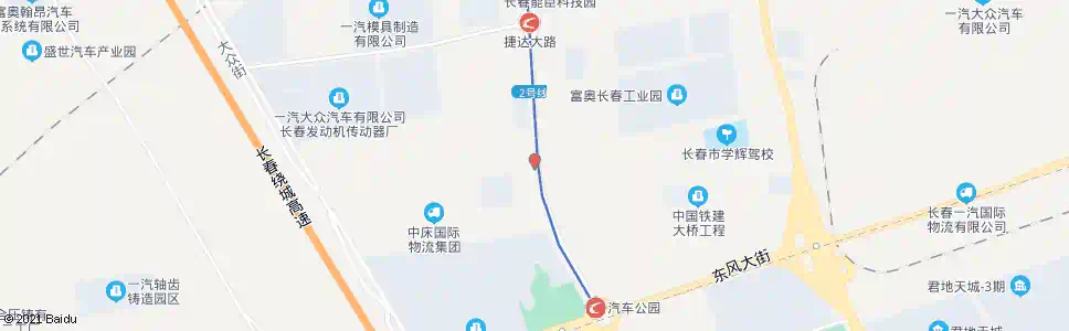 长春富奥大路_公交站地图_长春公交_妙搜公交查询2025