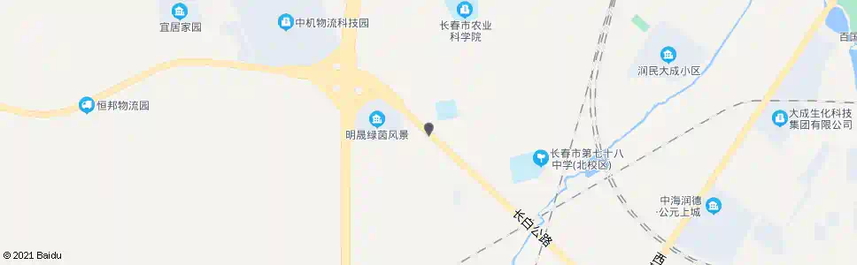 长春市一二六中学_公交站地图_长春公交_妙搜公交查询2025