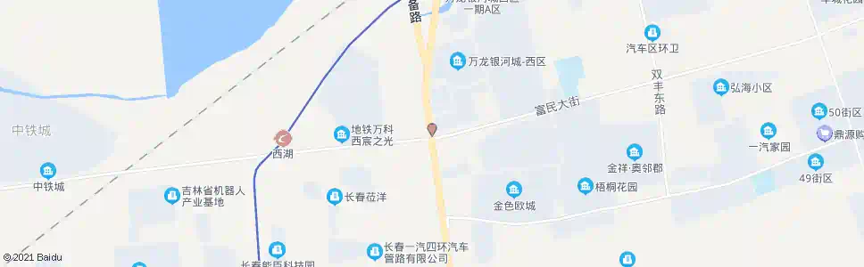 长春西湖大路_公交站地图_长春公交_妙搜公交查询2025
