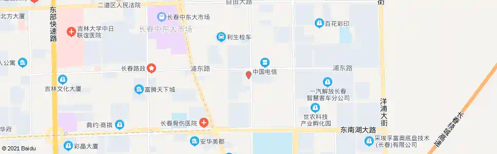 长春长春市氧气厂_公交站地图_长春公交_妙搜公交查询2025