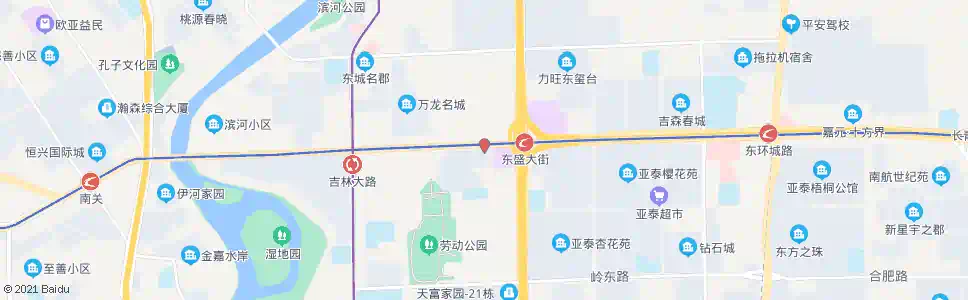 长春亚泰超市_公交站地图_长春公交_妙搜公交查询2025