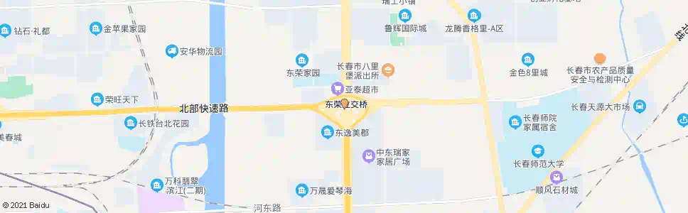 长春远达大街(东荣大路)_公交站地图_长春公交_妙搜公交查询2025