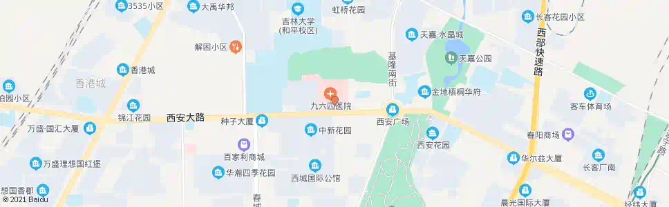 长春二零八医院_公交站地图_长春公交_妙搜公交查询2025