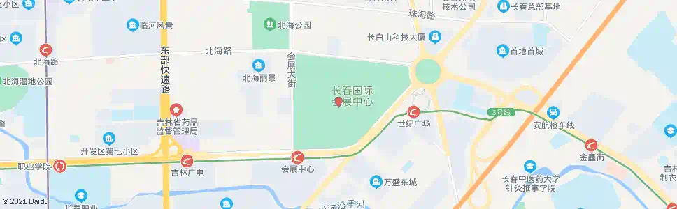 长春国际会展中心_公交站地图_长春公交_妙搜公交查询2025
