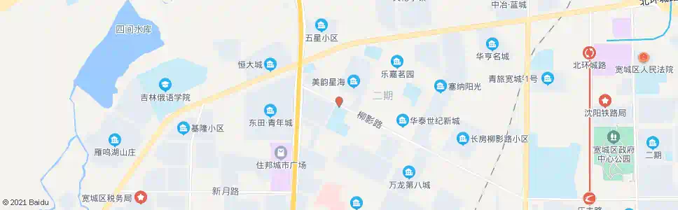 长春新月市场_公交站地图_长春公交_妙搜公交查询2025