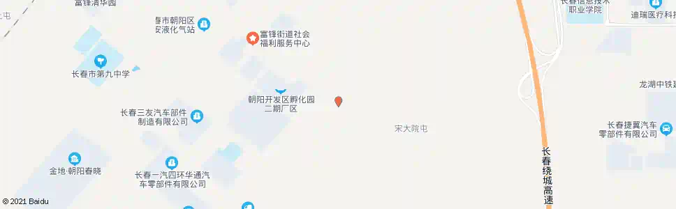 长春宋家大院_公交站地图_长春公交_妙搜公交查询2025