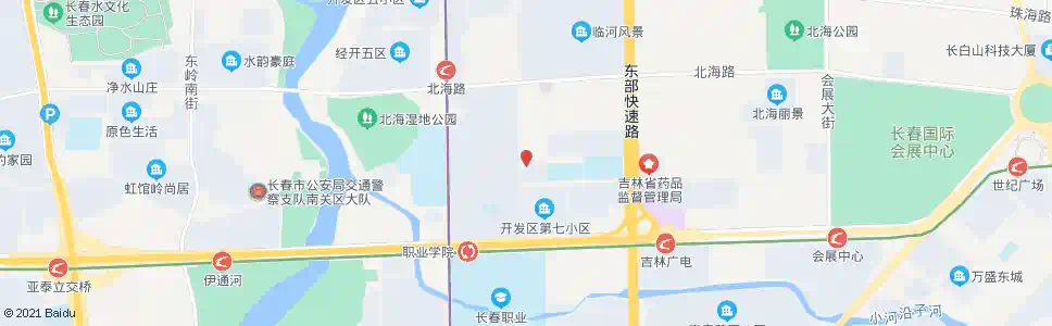 长春萧山街_公交站地图_长春公交_妙搜公交查询2025