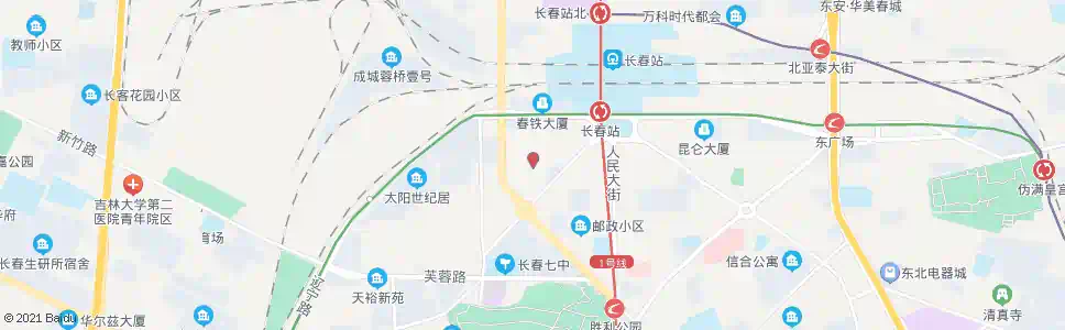 长春杭州路_公交站地图_长春公交_妙搜公交查询2025