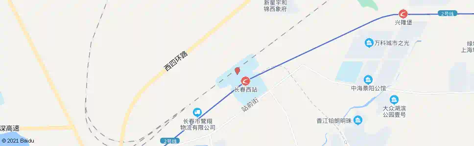 长春绿园_公交站地图_长春公交_妙搜公交查询2025