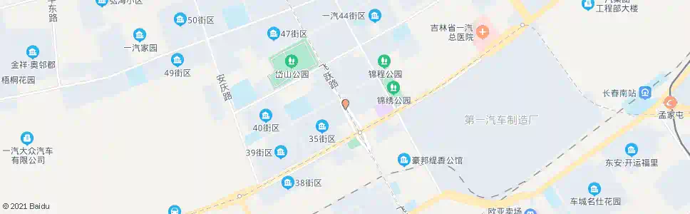 长春西四商场_公交站地图_长春公交_妙搜公交查询2025