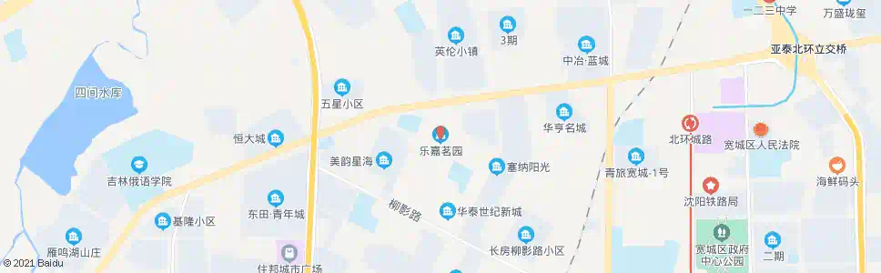 长春乐嘉茗园_公交站地图_长春公交_妙搜公交查询2025