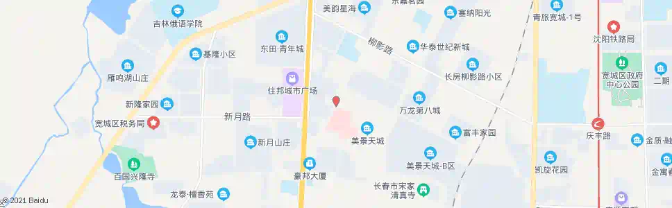 长春农安南街_公交站地图_长春公交_妙搜公交查询2025
