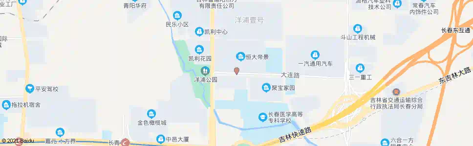 长春经开九区_公交站地图_长春公交_妙搜公交查询2025