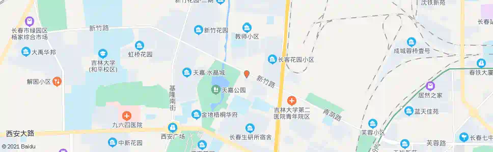 长春客车厂新区_公交站地图_长春公交_妙搜公交查询2025
