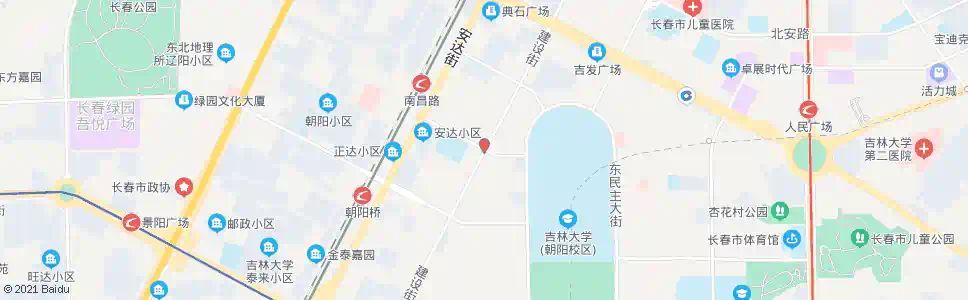 长春建设街_公交站地图_长春公交_妙搜公交查询2025