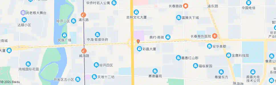长春赛德广场_公交站地图_长春公交_妙搜公交查询2025