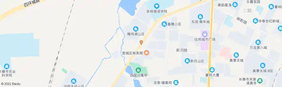 长春雁鸣湖_公交站地图_长春公交_妙搜公交查询2025