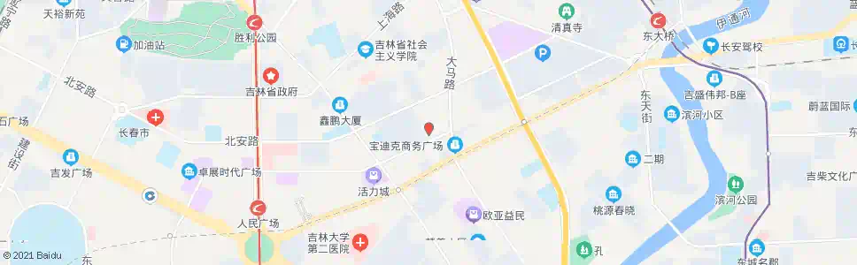 长春天宝家居_公交站地图_长春公交_妙搜公交查询2025