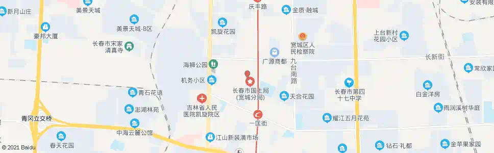 长春二道沟街_公交站地图_长春公交_妙搜公交查询2025