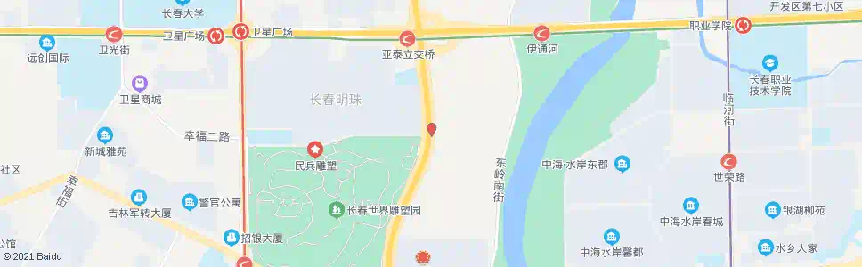 长春三0一部队_公交站地图_长春公交_妙搜公交查询2025