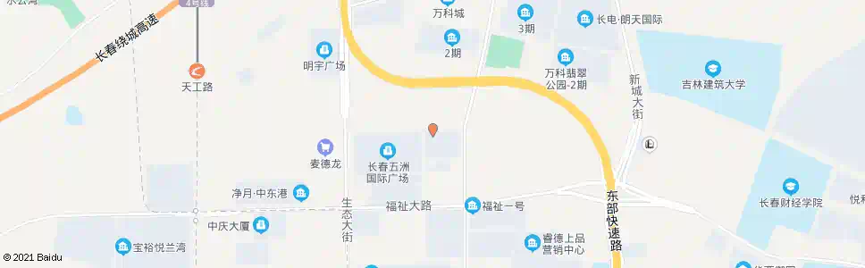 长春天合路_公交站地图_长春公交_妙搜公交查询2025