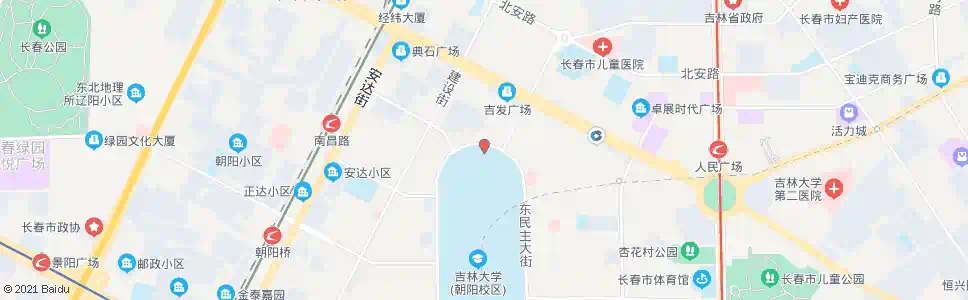 长春御华园_公交站地图_长春公交_妙搜公交查询2025