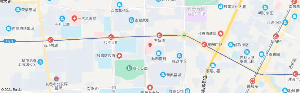 长春肝胆医院_公交站地图_长春公交_妙搜公交查询2025