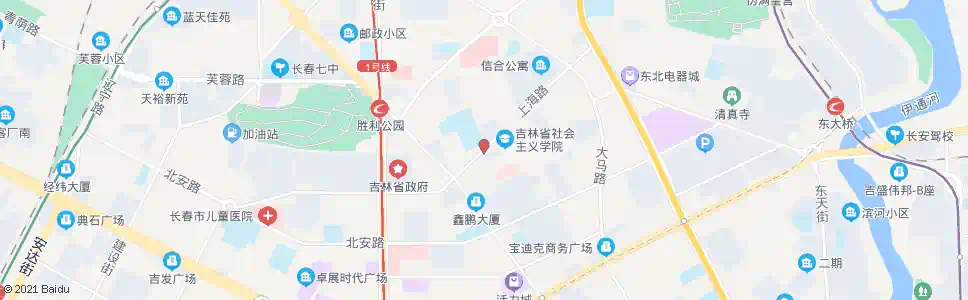 长春上海路_公交站地图_长春公交_妙搜公交查询2025