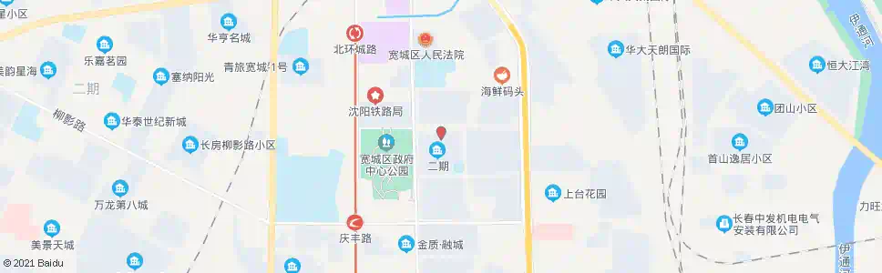 长春宽府路_公交站地图_长春公交_妙搜公交查询2025