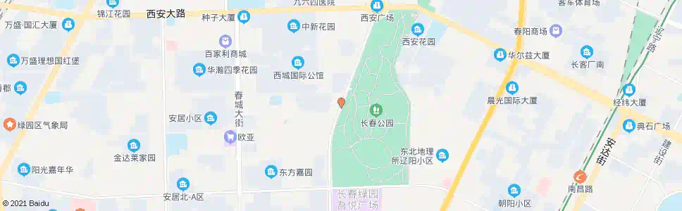 长春乐园路_公交站地图_长春公交_妙搜公交查询2025